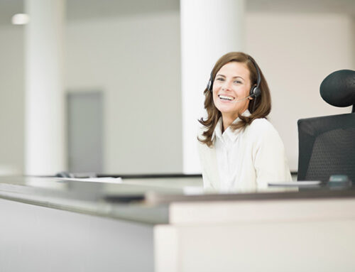 Recepcionista d’oficina eventual